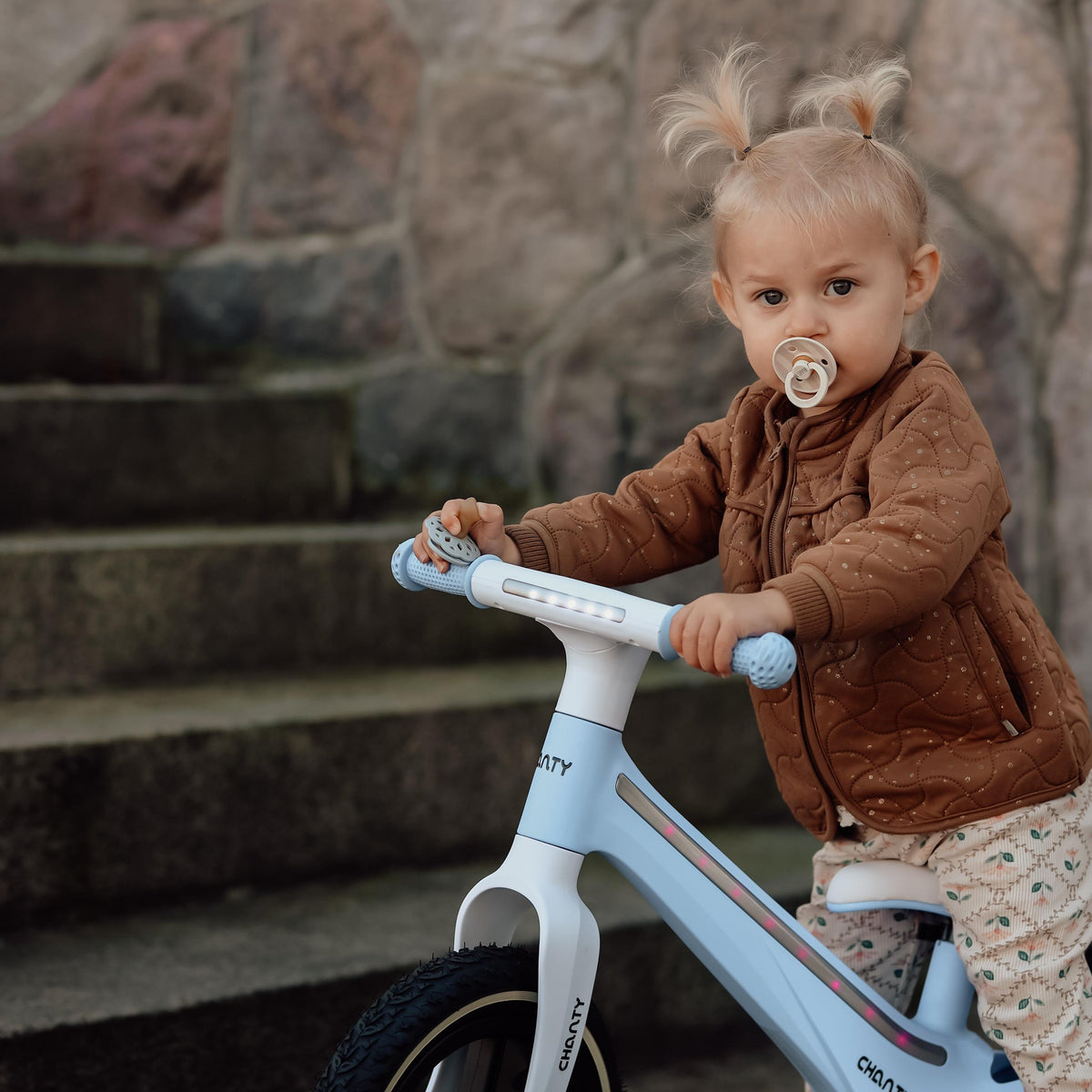 Chanty Go Bicicleta de Carrera Azul | Con Luz Integrada