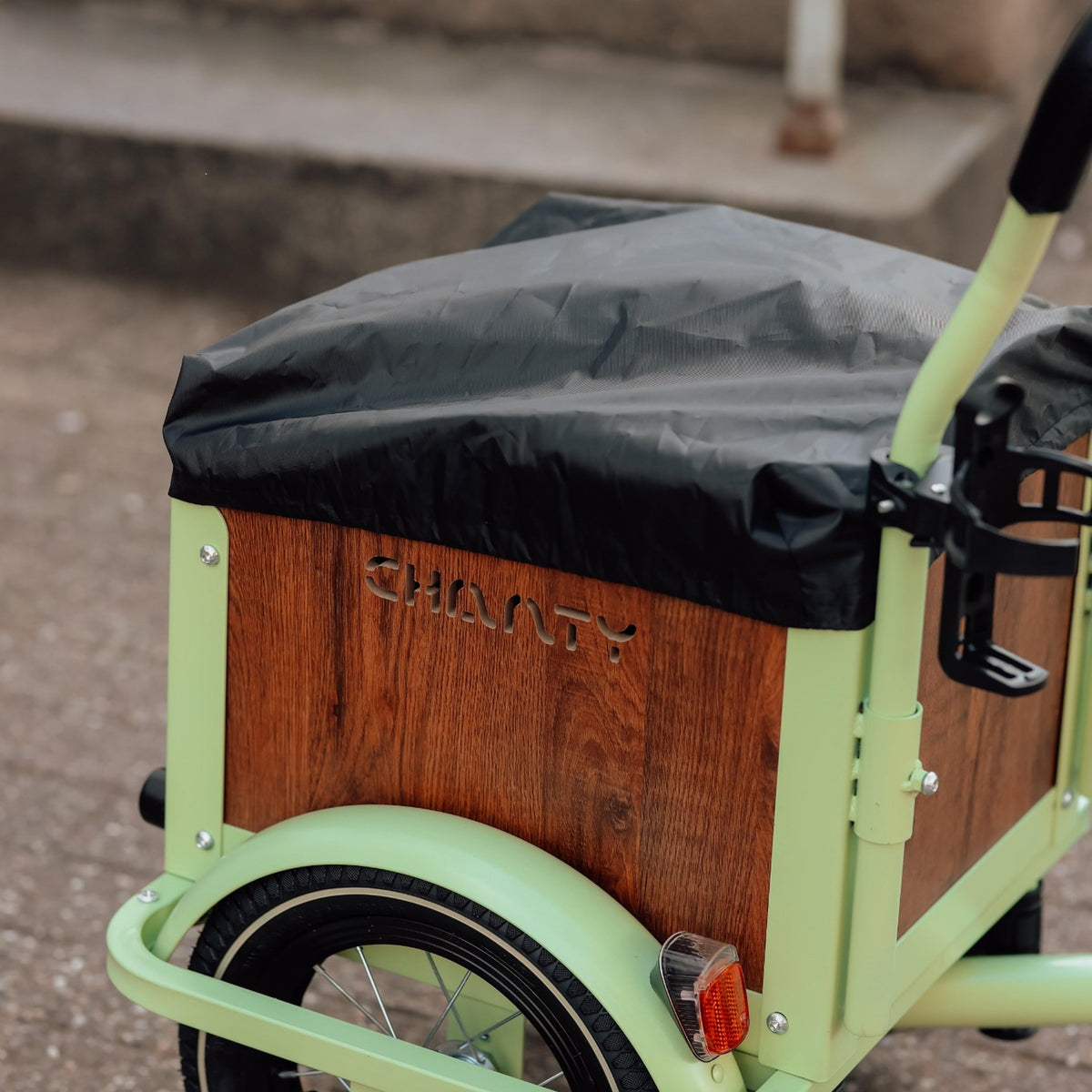 Cubierta para lluvia para bicicleta de carga infantil