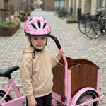 Chanty Casco infantil – Rosa con corazones