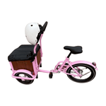 Chanty Cargo Kid – Pink inkl. hjelm, flaskeholder, håndtag i 2 farver og ringklokke - BørnecyklerneChantyBørnecyklernePink: BLC16 - LYRChanty Cargo Kid – Pink inkl. hjelm, flaskeholder, håndtag i 2 farver og ringklokke