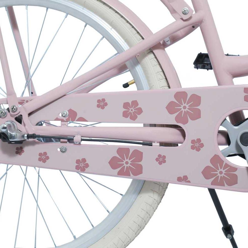 CHANTY Flower 24" med 3 gear - Pink - BørnecyklerneChantyBørnecyklerne24 - 012CHANTY Flower 24" med 3 gear - Pink
