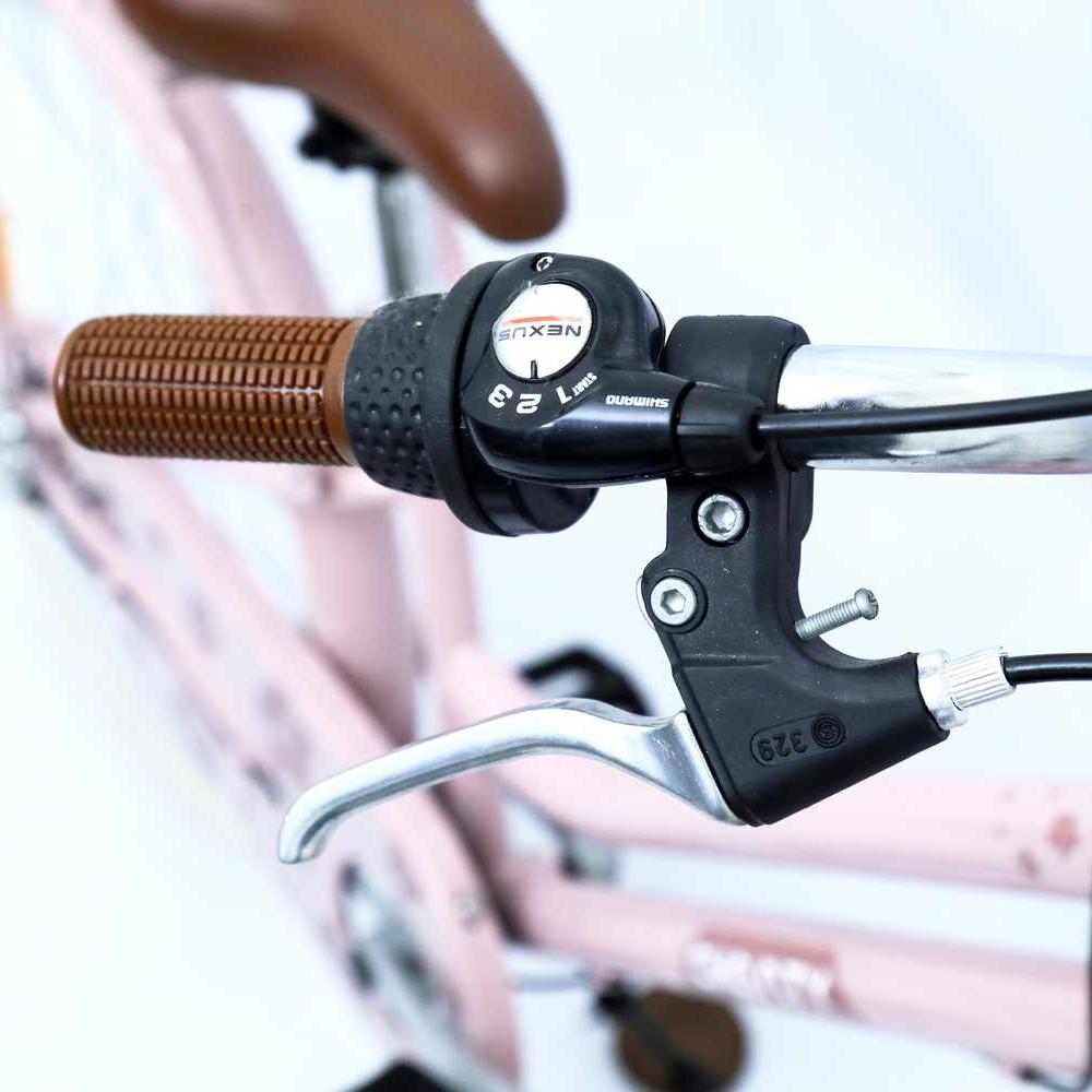 CHANTY Flower 24" med 3 gear - Pink - BørnecyklerneChantyBørnecyklerne24 - 012CHANTY Flower 24" med 3 gear - Pink