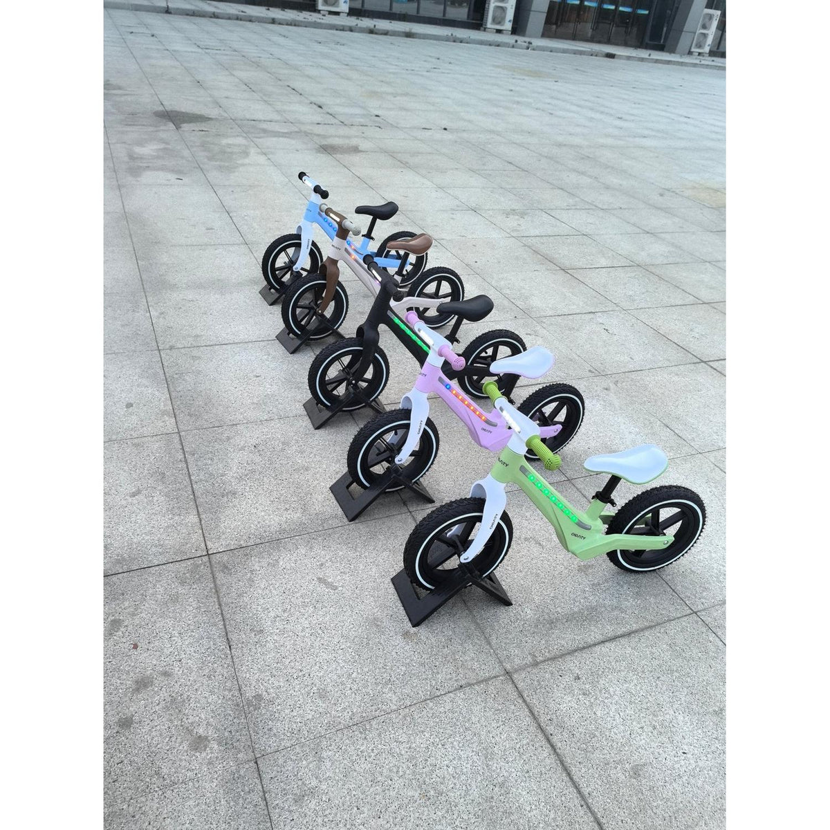Bicicletta senza pedali con luci | illuminazione a LED | 2-6 anni