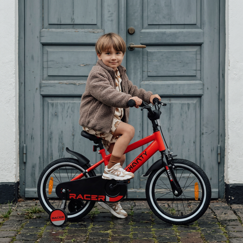 CHANTY Racer 16" Bicicleta para niños roja | 4-6 años |
