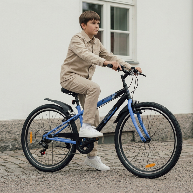 CHANTY Sprinter 20" Bicicleta para niños azul | 7 velocidades |