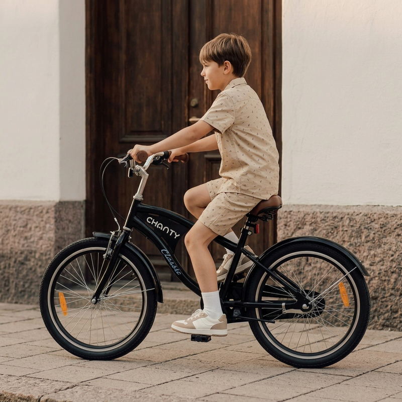 CHANTY Classic 20" Bicicleta infantil negra