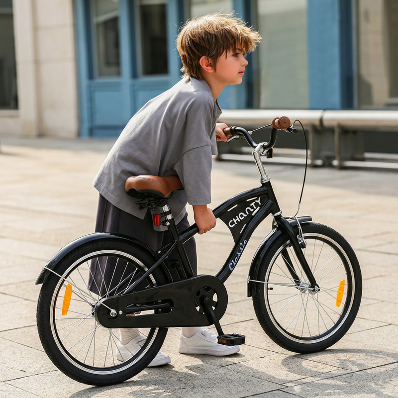 CHANTY Classic 20" Bicicleta infantil negra