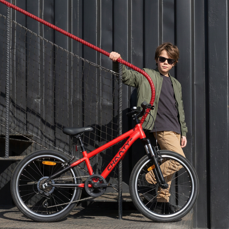 Chanty MTB 20" rojo/negro  